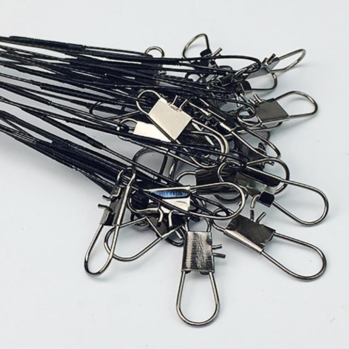 Fishing%20Tools%20Fishing%20Line%20Steel%20Wire%20Leader%20With%20Swivel%20And%20Snap%2020Pcs/Pack%20-%20Image%207