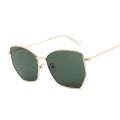 Women Cat Eye Sunglasses Cute Sexy Brand Designer Summer Retro Oversized Frame Black Yellow Cateye Sun Glasses Female. 