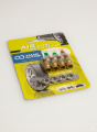 4Pcs Tire Pressure Indicator Valve Cap,Alert Tyre Air Gauge Warning Device (with Tools),Tire Vulb Cap. 