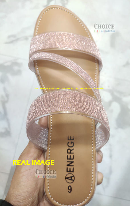 Womens Flat Regular Shoes New Fashionable Ladies Flat Slipper Sandals New  Premium Sandal for Girls