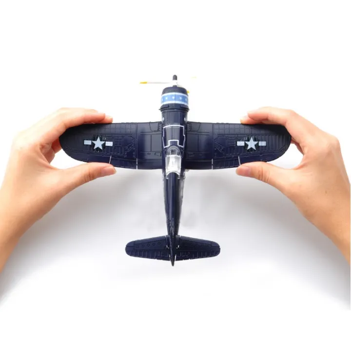 1/48%204D%20F4U%20Pirate%20Corsair%20Fighter%20Model%20Assemble%20Plane%20Model%20Airplane%20Aircraft%20Blocks%20Building%20Toys%20-%20Image%206