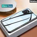 Skinlee Glass Phone Case for Samsung Galaxy F23 Back Cover Full Protection Tempered Glass Cases for Samsung F23 Glass Cover. 
