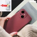 (Free Tempered Glass)Biruiqu For Tecno Spark Go 1 Shockproof Anti Slip Soft TPU Sandstone Matte Back Case Cover. 