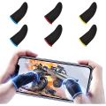 {2pice) Mobile Finger Sleeve With Logo/Press Trigger Game Controller Sweatproof Gloves for Mobile Gaming / Finger Sleeves With Logo. 