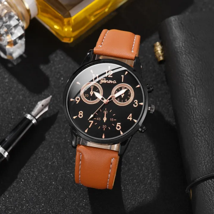 Ready%20Stock~Geneva%20Men%20Watch%20Business%20Men's%20Watch%20Fashion%20Wrist%20Watch%20For%20Men%20Casual%20Leather%20Watch%20Quartz%20Watch%20-%20Image%208