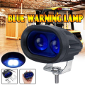 4X 10V-80V Vehicle Blue LED Warning Signal Lamp Forklift Truck Work Spot Safety Light Car 20W Industrial Safety Lamp.