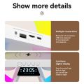 4-in-1 Electric 15W Pendant Alarm Clock Speaker Bluetooth Speaker Music Home Decoration G Styling Smart Lamps Wireless Charger. 