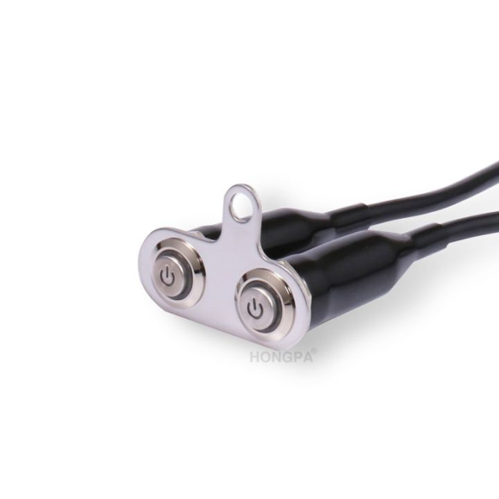 16mm%20Motorcycle%20Handlebar%20Switch%20Waterproof%20Led%20Stainless%20Steel%20Metal%20Push%20Button%20Switch%20-%20Image%202