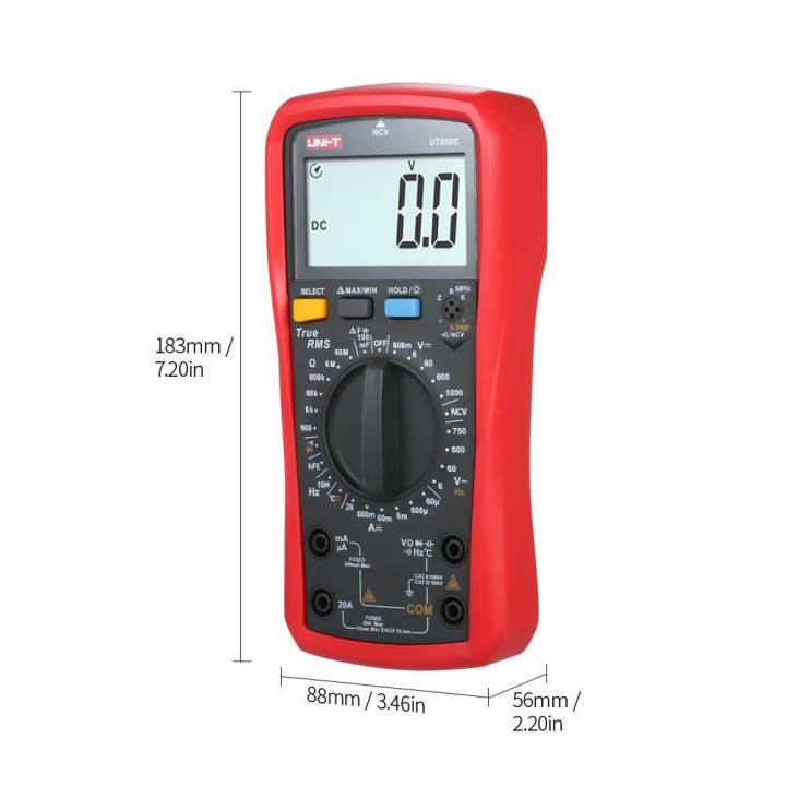 UNI-T%20UT890C%20Digital%20Multimeter%20True%20RMS%20Handheld%20Mini%20Universal%20Meter%20AC%20DC%20Voltmeter%20Ammeter%20High%20Accuracy%20Measure%20AC/DC%20Voltage%20Current%20Resistance%20Capacitance%20Frequency%20Temperature%20Diode%20Tester%20-%20Image%208