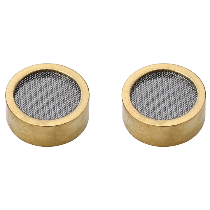 2pcs 25mm Condenser Microphone Capsule Replacements Large Diaphragm Microph Electric Instrument Parts