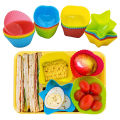 4 Pcs Silicone Lunch Box Dividers, Bento Bundle Lunch Box Dividers For Kids Lunch Accessories Kengding. 