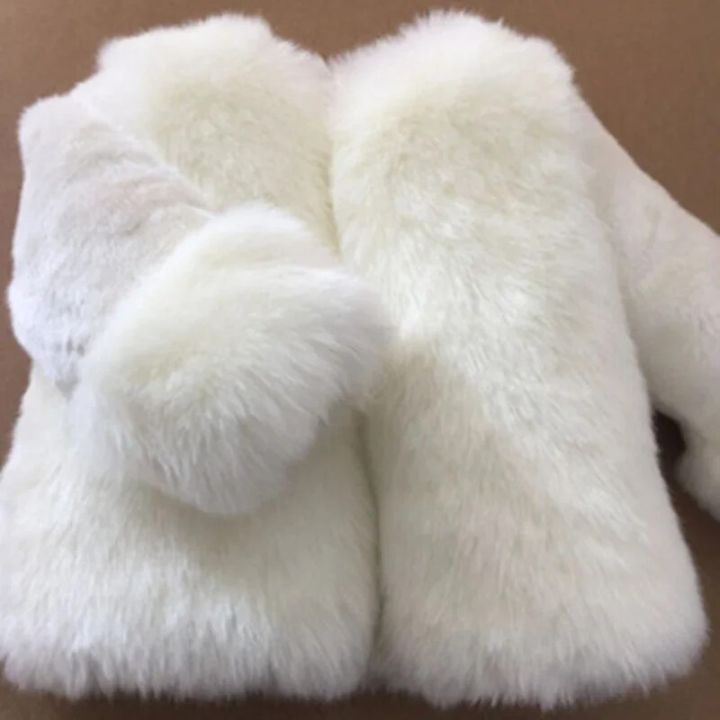 Girls%20Fur%20Coat%20Jacket%20Cotton%20Outwear%20Overcoat%202023%20Fuzzy%20Warm%20Thicken%20Plus%20Velvet%20Winter%20Autumn%20Christmas%20Children's%20Clothing%20-%20Image%205