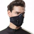 Outdoor Sports Reusable Face Masks for Men Dustproof Masks Activated Carbon Dust Mask with Extra Filter Cotton Halloween Cosplay. 