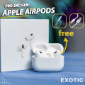 Special AirPods Pro 2nd Generation TWS Edition With High Base & Long Battery Wireless Bluetooth Earbuds.