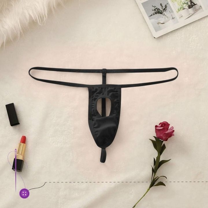 3 Pieces Men’s FrontHole Underwear Panties Without Trace T-shaped Back pants Micro Thongs Underpants Lingerie Stylish & Fashionable Seductive T-Back Panties For Mans From Shilpiana By Sewing Trendz (Red, Black, White, Blue, Golden, Silver- Free Size)