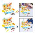 Kids Nut and Bolts Toy DIY Engineering Building Kits Coordination Creativity.