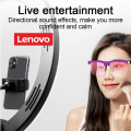 Lenovo MG10 Smart Music Sunglasses Earphone Wireless Bluetooth HIFI Sound Headphone Driving Glasses Hands-free Call with HD Mic. 
