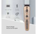 Kemei Km 756 Titanium Blade 4 comb Hair Trimmer & Clipper. 