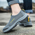 Mesh Men Casual Shoes Summer Outdoor Water Sneakers Men Trainers Non-slip Climbing Hiking Shoes Breathable Men's Treking Shoe BunnyGarden.