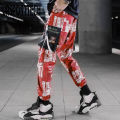 Streetwear Cargo Pants Men Print Multi-pocket Harem Pants Hop Trousers Sweatpants Hombre Man Casual Fashion Joggers Pants. 