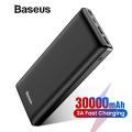 Baseus Fast charging Stylish Slim Design power bank 3A 30000mAh. 