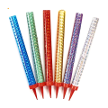 Celebration Party Kit- Party Popper, Snow Spray, Sparkling Candle, and Birthday Candle- (Pack of 6 Pcs).