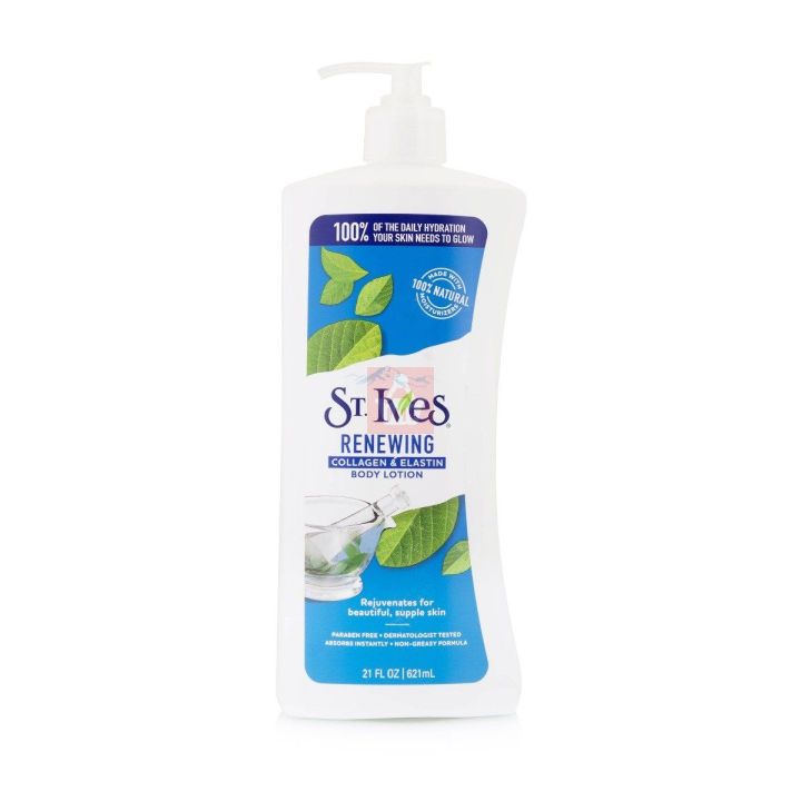 International new Zealand product Any season used st Ives RENEWING body lotion - 621 ml