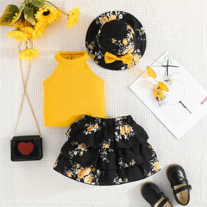 DSstyles%20Toddler%20Little%20Girl%20Summer%20Outfits%203-Piece%20Suit%20Sleeveless%20Top%20Mini%20Skirt%20Sun%20Hat%20Set%20Summer%20Baby%20Clothing%20Outfits%20-%20Image%2010