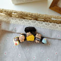 Cute Cartoon Biscuits Hair Claw For Women Girls Creative Headwear Lovely Bear Shark Clips Fashion Hairpin Funny Hair Accessories Conbo.