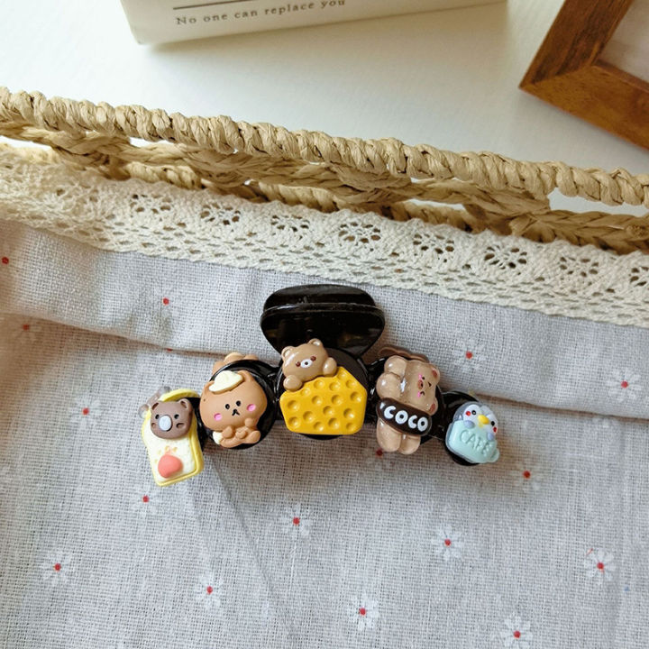 Cute%20Cartoon%20Biscuits%20Hair%20Claw%20For%20Women%20Girls%20Creative%20Headwear%20Lovely%20Bear%20Shark%20Clips%20Fashion%20Hairpin%20Funny%20Hair%20Accessories%20Conbo%20-%20Image%209