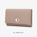 SeaGloca New Korean Fashion Zipper Pocket Medium Size PU Leather Trifold Wallet For Woman No 1710.
