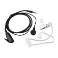 LALA Surveillance Security Spiral Acoustic Air Tube Earpiece for Mobile Phones.