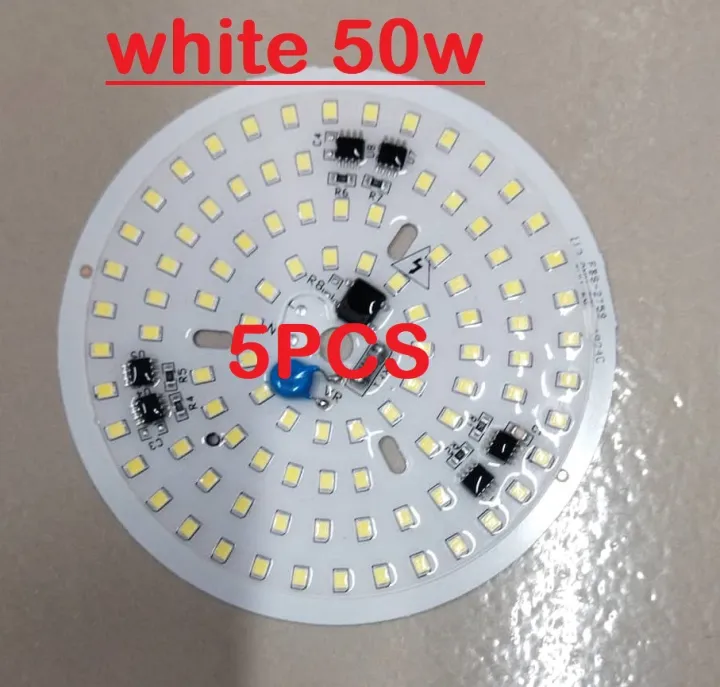 5PCS-Ultra%20Bright%20White%20Input%20AC%20220V%2050W%20Integrated%20IC%20Driver%20SMD%20LED%20Water%20Proof%2050Watt%20Round%20LED%20Board%20112mm%20White%20Color%20LED%20SMD%C2%A0%20Board%C2%A0%20-%20Image%202