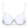 【VisioN Shop】Women 3/4 Cup Transparent Plastic Bra Gather Push Up Invisible Bras Underwear See Bralette Mujer.