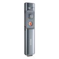 Baseus Orange Dot Wireless Rechargeable Presenter Pen 2.4Ghz USB+Type C Adapter Handheld Remote (Red Laser) (Charging). 