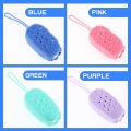 Silicone Body Scrubber Bath Sponge - 2 in 1 Exfoliating Body Brush.