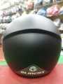 Gliders Jazz Matt Black Helmet With Smoke visor.. 