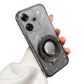 For Realme Note 60 Case Fashionable Frosted Silicone Soft Dustproof Bracket Adsorb For Realme Note60 Back Cover. 