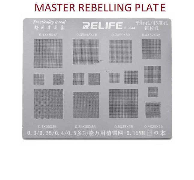 Universal Master BGA Stencil 16 In 1 Multi Function Versatile For Phone IC Chip Reballing Pins Soldering BGA Direct Heating Template