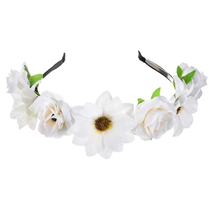 Elegant%20Artificial%20flower%20headband%20Exquisite%20Delicate%20Colorful%20Sunflower%20hairband%20Beautiful%20Women's%20wedding%20hair%20accessories%20for%20Wedding%20Party%20Photoshoot%20Beach%20vacation%20Bridesmaids%20-%20Image%208