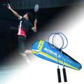 2x Badminton Racquet Set Badminton Rackets for Indoor Outdoor Lawn Beach. 