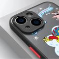 Cute S-SpongeBob Phone Case for Apple iPhone 15 Pro Max 13 14 Plus 12 Mini 11 Pro XR 8 SE 7 6S XS MAX Matte Shockproof Cover. 