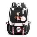 Harajuku Novelty School Bags Anime Demon Slayer Kamado Nezuko Backpack Children Girls Kawaii Schoolbag Travel Bag Women Daypacks. 