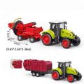 【Funny Bunny Toy Store】Plastic Inertia Agricultural Engineering Interesting Simulation Model Simulation Transport Vehicle Education Toy Rice Truck Construction Boys.