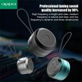 【FUPANG】[Original-ready cod] Mini compact Oppo wireless Bluetooth speaker portable woofer built-in microphone for calls outdoor waterproof audio TF. 