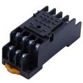 4X PYF14A DIN Rail Power Relay Socket Base 14 Pin for MY4NJ HH54P MY4. 