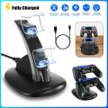 For PS4 Controller Dual Gamepad Charging Dock Game Controller Charger Dock Stand LED Dual DS4 Dualshock 4 Controller Charger. 