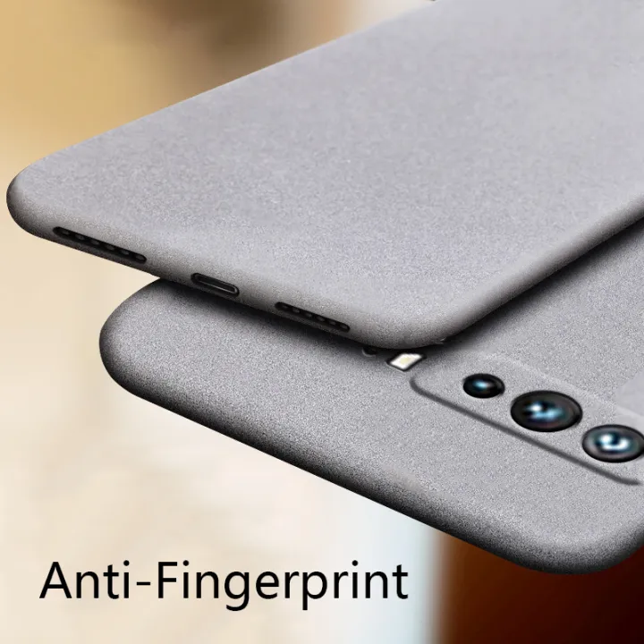 (Free%20Tempered%20Glass)Biruiqu%20For%20ASUS%20ROG%20Phone%203%20Shockproof%20Anti%20Slip%20Soft%20TPU%20Sandstone%20Matte%20Back%20Case%20Cover%20-%20Image%204