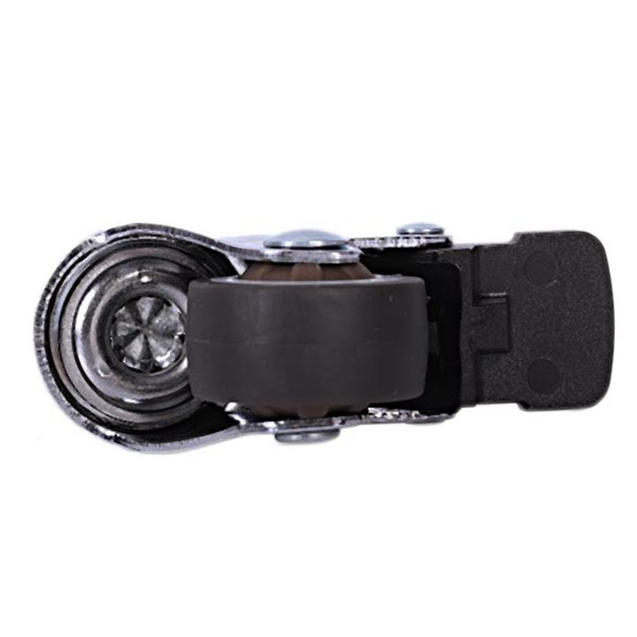 4Pcs%20Mini%20Small%20Casters%201%20Inch%20M8X15Mm%20Tpe%20Silent%20Wheels%20With%20Brake%20Universal%20Casters%20Wheel%20For%20Furniture%20Bookcase%20Drawer%20-%20Image%202