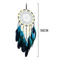 Bohemian Feather Wall Hanging Woven Delicate Handmade Vibrant Wall Decor Eclectic Natural Living Room Decoration for Home Décor Boho Chic Style Housewarming Gift Nursery Decoration Event Decoration. 
